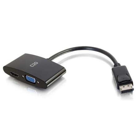 C2G DisplayPort VGA HDMI Adapter, 28273C2G 28273